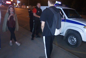 Гвардейцы спасли Молодёжную от пьяной молодёжи